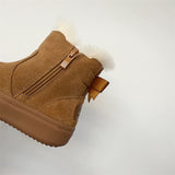 Children's Unisex Winter Fur Cotton Boots - Weriion