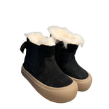 Children's Unisex Winter Fur Cotton Boots - Weriion