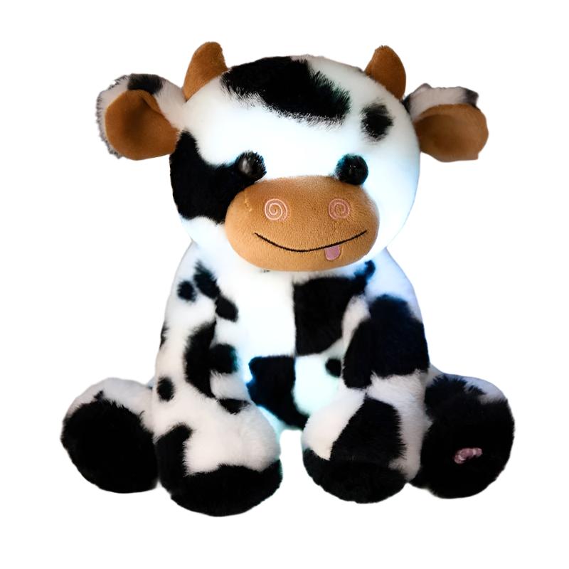 Colorful Luminous Cow Plush Toys - Weriion