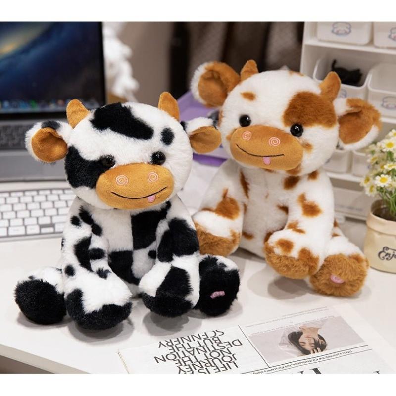 Colorful Luminous Cow Plush Toys - Weriion