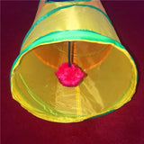 Colorful Pet Cat Tunnel Toy - Weriion