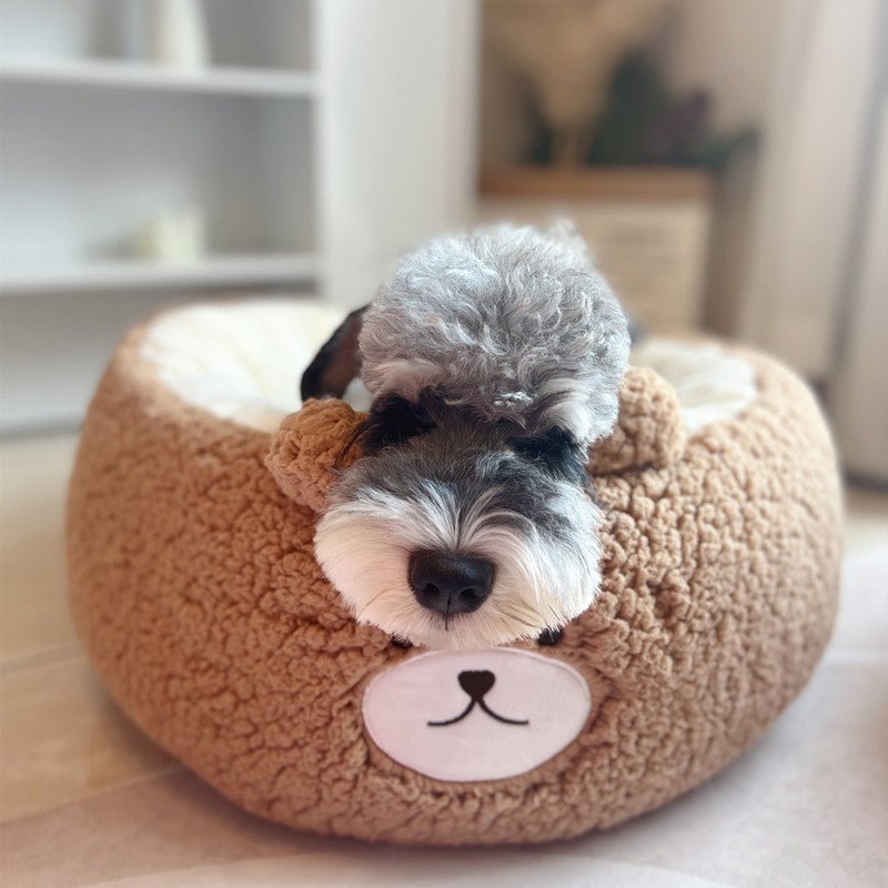 Comfortable Plush Cat Dog Bed - Weriion