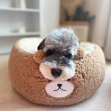 Comfortable Plush Cat Dog Bed - Weriion