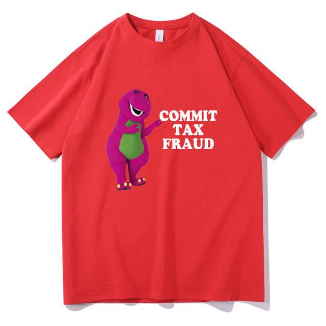 Commit Tax Fraud Short Sleeve Men's Graphic T-Shirt - Weriion