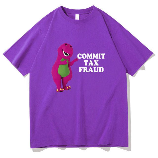 Commit Tax Fraud Short Sleeve Men's Graphic T-Shirt - Weriion