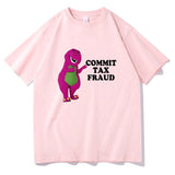 Commit Tax Fraud Short Sleeve Men's Graphic T-Shirt - Weriion