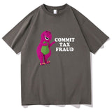 Commit Tax Fraud Short Sleeve Men's Graphic T-Shirt - Weriion