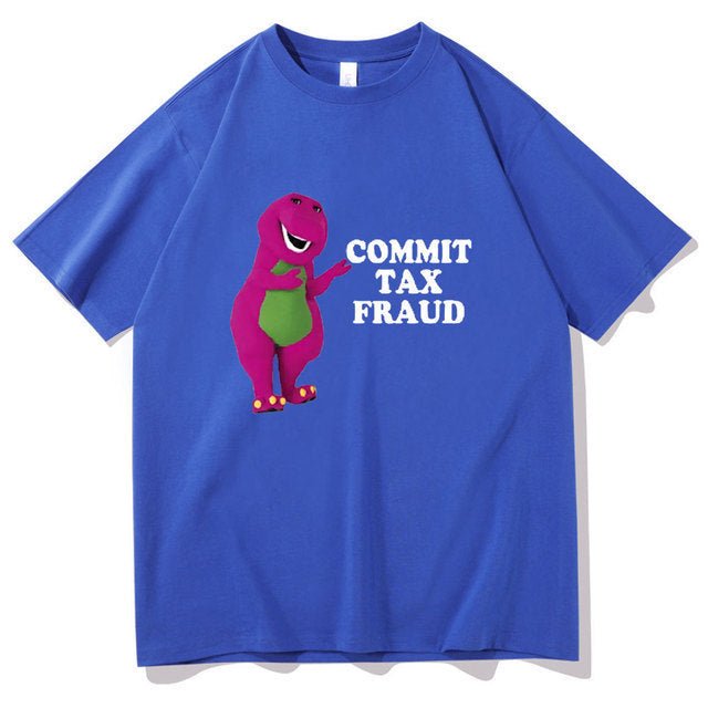 Commit Tax Fraud Short Sleeve Men's Graphic T-Shirt - Weriion