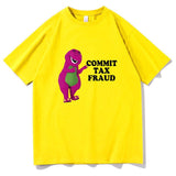 Commit Tax Fraud Short Sleeve Men's Graphic T-Shirt - Weriion