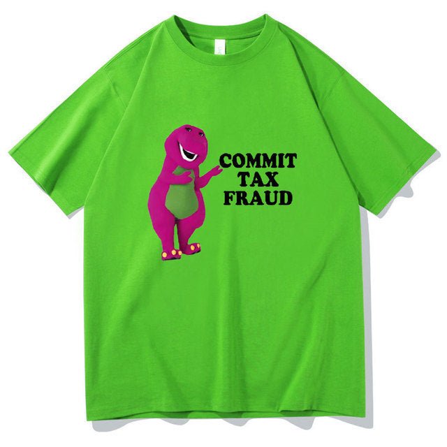 Commit Tax Fraud Short Sleeve Men's Graphic T-Shirt - Weriion