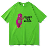 Commit Tax Fraud Short Sleeve Men's Graphic T-Shirt - Weriion