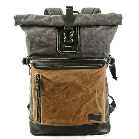 Contrast Color Unisex Backpack - Weriion