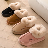 Cozy Non - Slip Comfortable Indoor Faux Fur Slippers For Women - Weriion