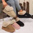 Cozy Non - Slip Comfortable Indoor Faux Fur Slippers For Women - Weriion