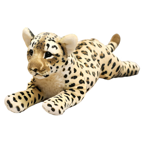 Creative African Big Cats Leopard Lion Tiger Stuffed Animals Plush Toys Dolls - Weriion