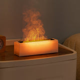 Creative Colorful USB Plug - In Simulation Lava Flame Humidifier - Weriion