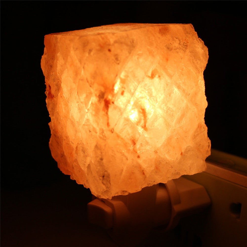 Crystal Salt Lamp Night Light - Weriion