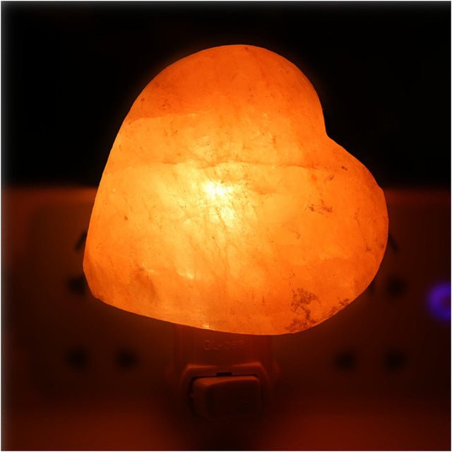 Crystal Salt Lamp Night Light - Weriion