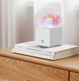 Crystal Salt Lamp With Remote Control Multicolored Projection - Weriion