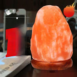 Crystal Salt USB Natural Colorful Color Changing Warm White Led Mineral Small Night Lamp - Weriion