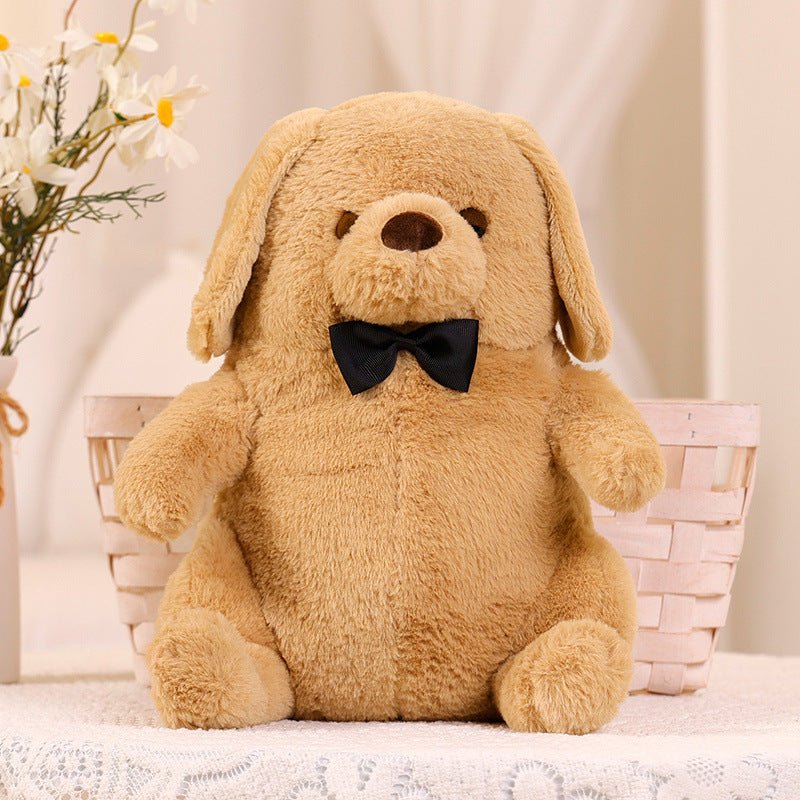 Cute Bow Tie Wearing Cat Panda Pig Dog Plush Toys - Weriion