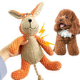 Cute Durable Squeaky Plush Animals Dog Chew Toys - Weriion