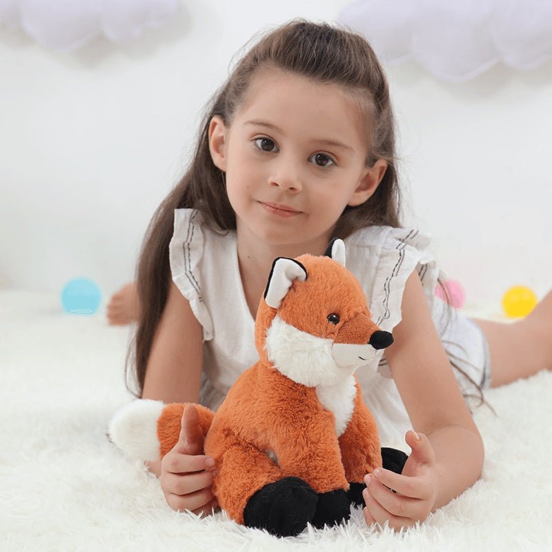 Cute Fox Plush Toy Soothing Doll For Children - Weriion