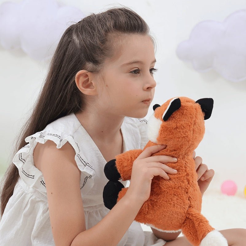 Cute Fox Plush Toy Soothing Doll For Children - Weriion