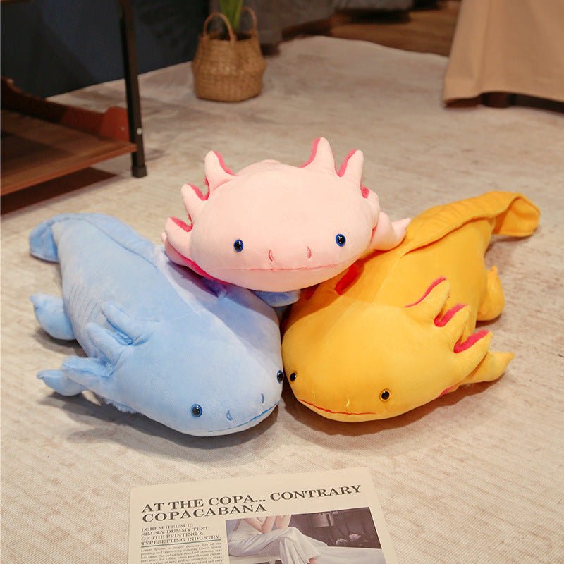 Cute Hexagonal Salamander Lizard Plush Toys - Weriion