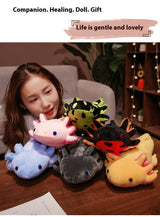 Cute Hexagonal Salamander Lizard Plush Toys - Weriion