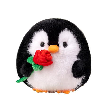 Cute Rose Penguin Doll Plush Toys - Weriion