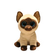 Cute Siamese Cat With Big Eyes Stuffed Animal Doll Plush Toy - Weriion