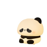 Cute Silicone Panda Touch USB Rechargeable LED Night Light Table Bedside Lamp Home Decor - Weriion