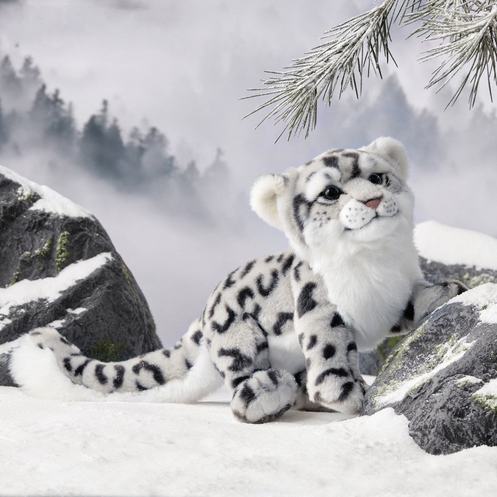 Cute Snow Leopard Stuffed Animal Plush Toy Doll - Weriion