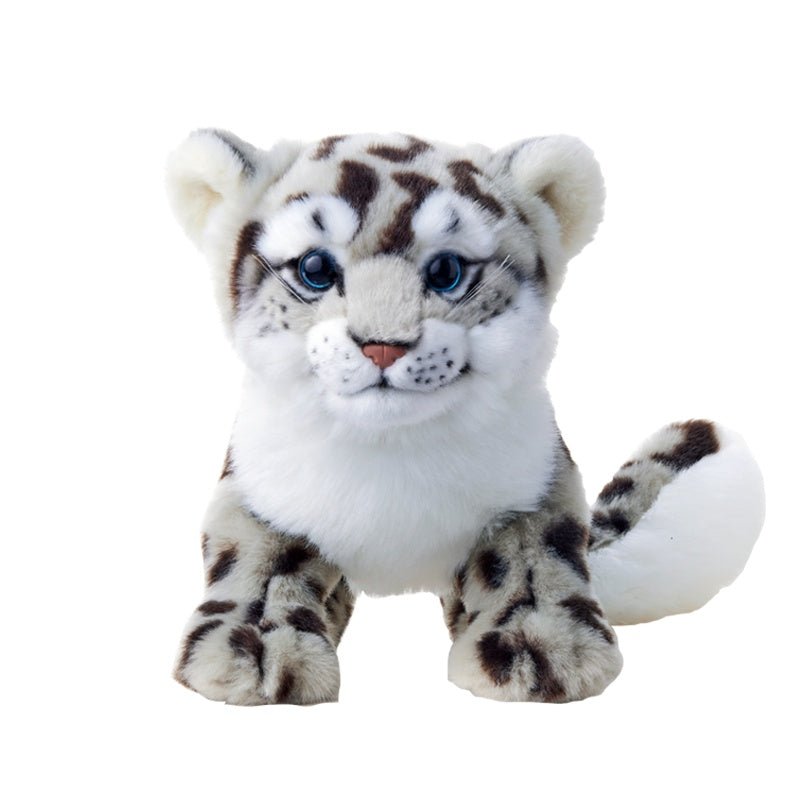 Cute Snow Leopard Stuffed Animal Plush Toy Doll - Weriion