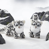 Cute Snow Leopard Stuffed Animal Plush Toy Doll - Weriion