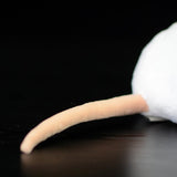 Cute Soft White Mouse Plush Toy Doll - Weriion