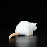 Cute Soft White Mouse Plush Toy Doll - Weriion