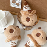 Cute Sweet Capybara Ice Cream Plush Doll Pendant Toy - Weriion