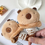 Cute Sweet Capybara Ice Cream Plush Doll Pendant Toy - Weriion