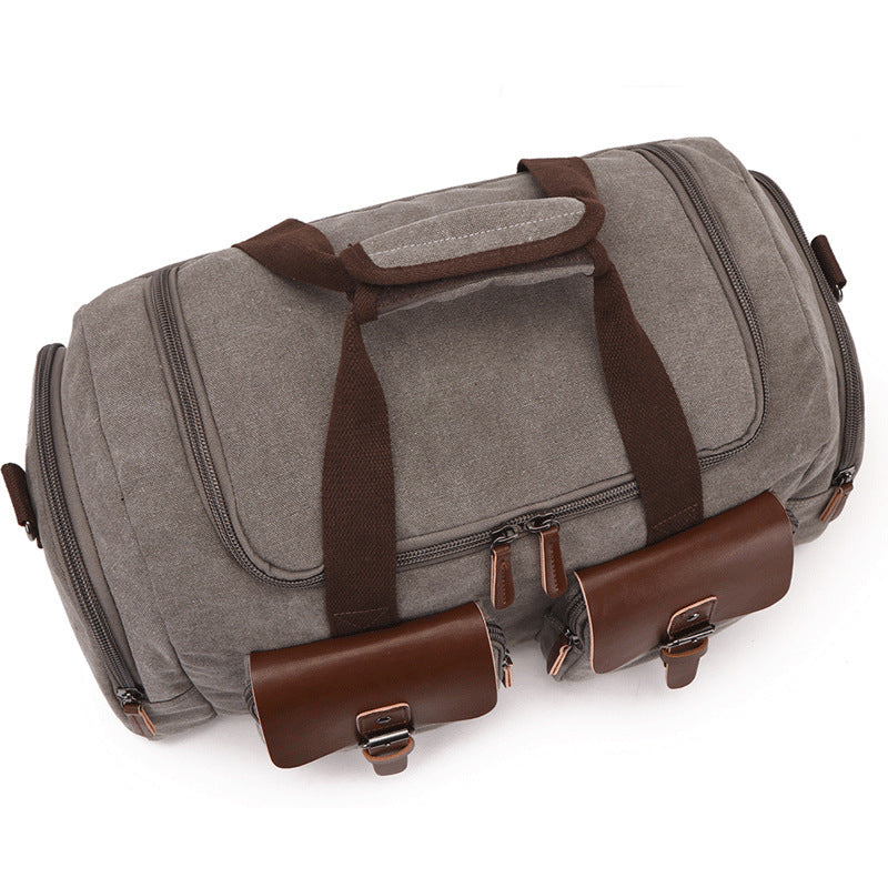Retro Canvas Travel Unisex Shoulder Bag