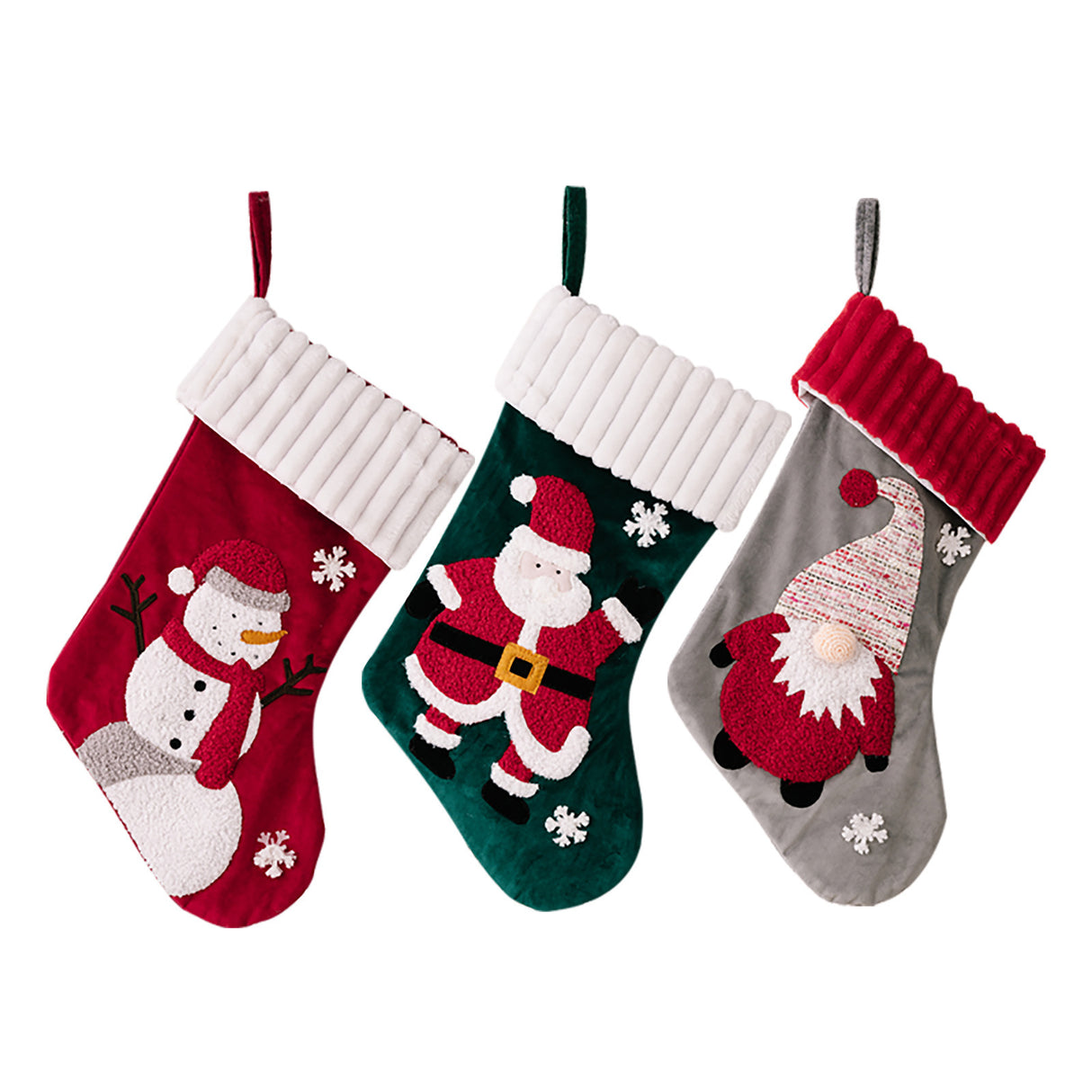 Christmas Decorations Stockings Gift Bags
