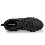 Leather Waterproof Men's Casual Running Board Shoes