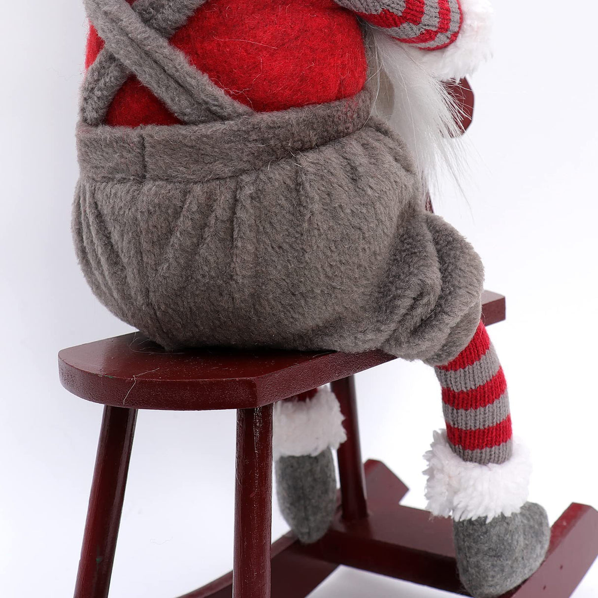 Riding Faceless Christmas Doll Decorations Ornaments