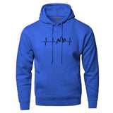 Men's Warm Comfortable Polyester Hoodie