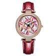 Diamond Dial Leather Strap Women's Watches - Weriion