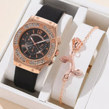 Diamond - Embedded Korean Designed Watch - Weriion