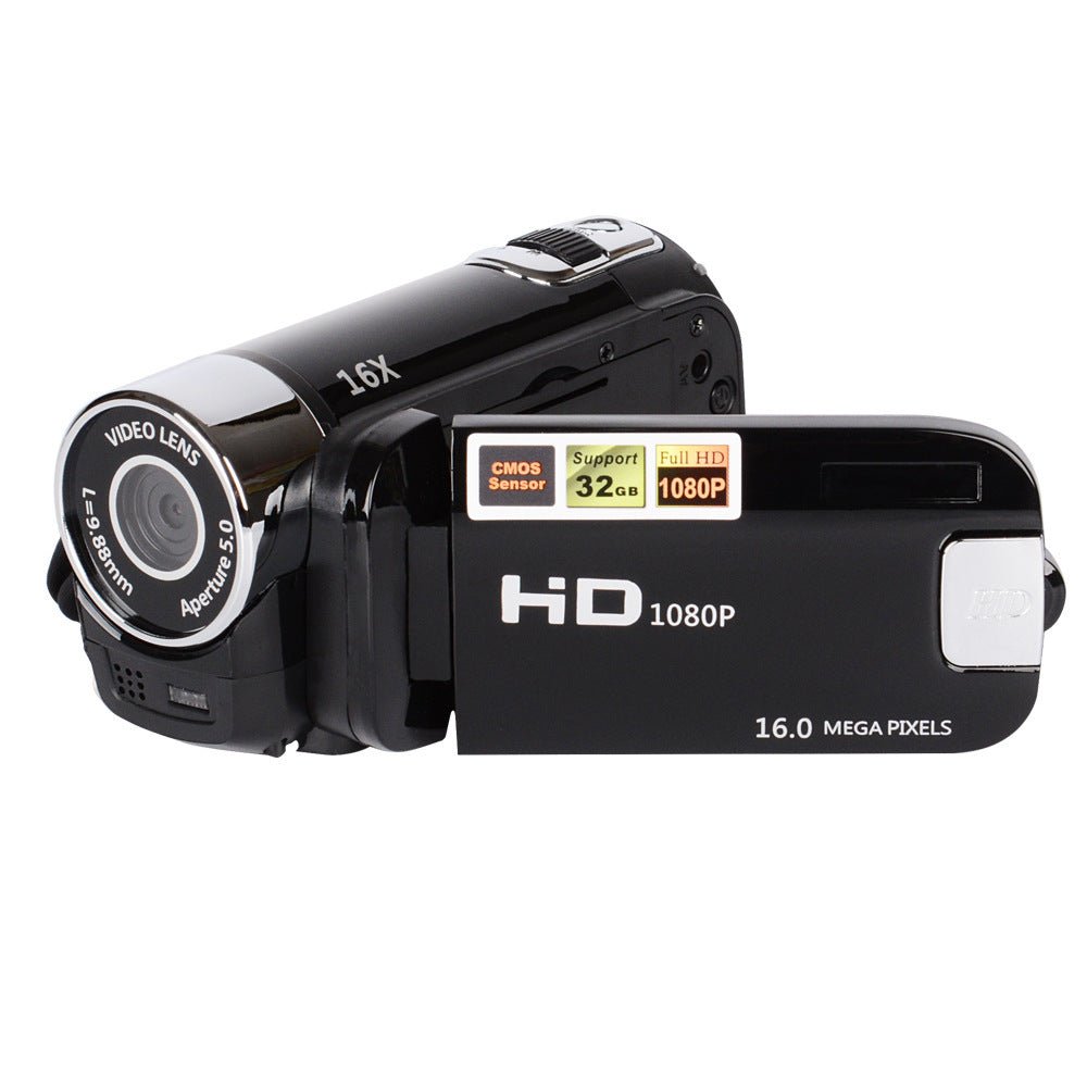 Digital Vlog Video Camera 1080P Full HD 16 Million Pixel DV Camcorder 16X Night Shoot Digital Zoom - Weriion