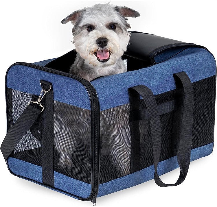 Dog Cat Foldable Transportation Pet Carrying Handbag - Weriion