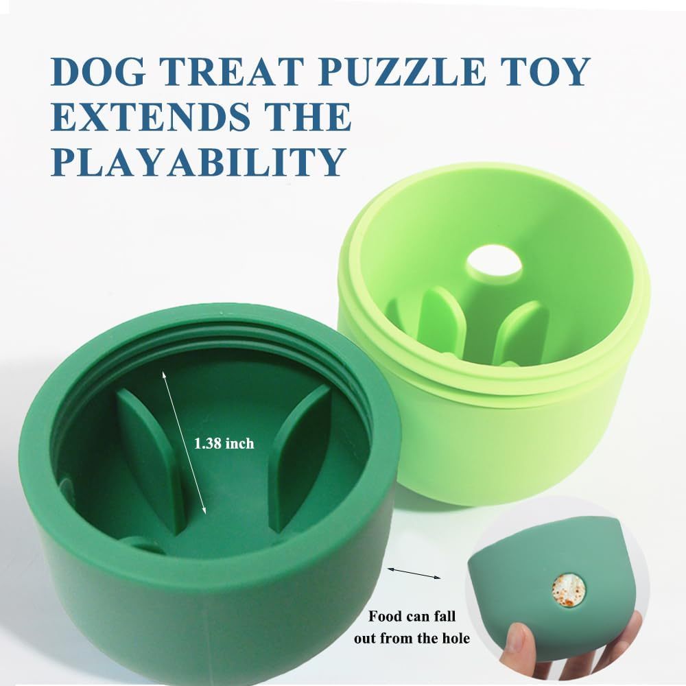 Dog Treat Food Dispensing Slow Feeding Toy - Weriion